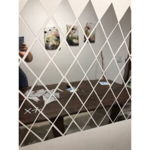 Diamond shape Acrylic Mirrors