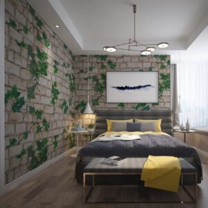 Self-adhesive wallpaper