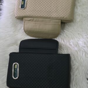 Car armrest with tissue storage