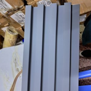 Fluted wall panel