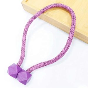 Magnetic curtain holders